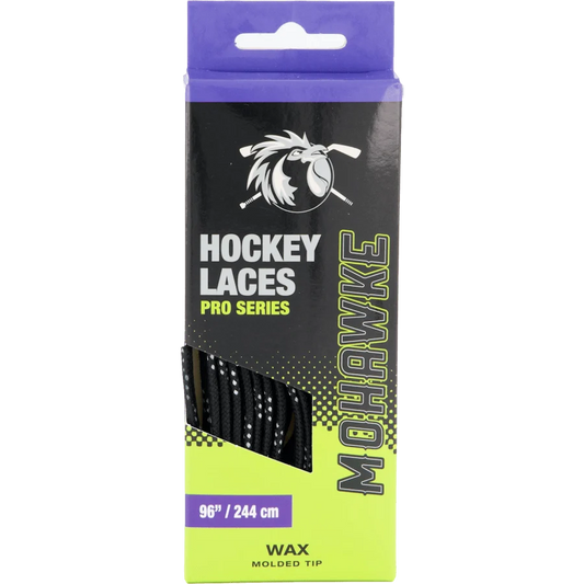Mohawke Lace Wax Black - Waxed Skate Laces