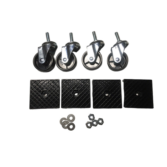 Wheel kit for Hockey equipment crate 2.0 – complete mounting kit