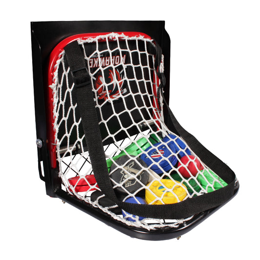 puck Catcher Hockey – Target board & puck holder with ramp