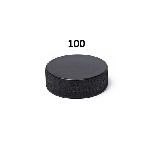 Hockey Puck Training Puck – Smear-Free Match Quality 100-pack