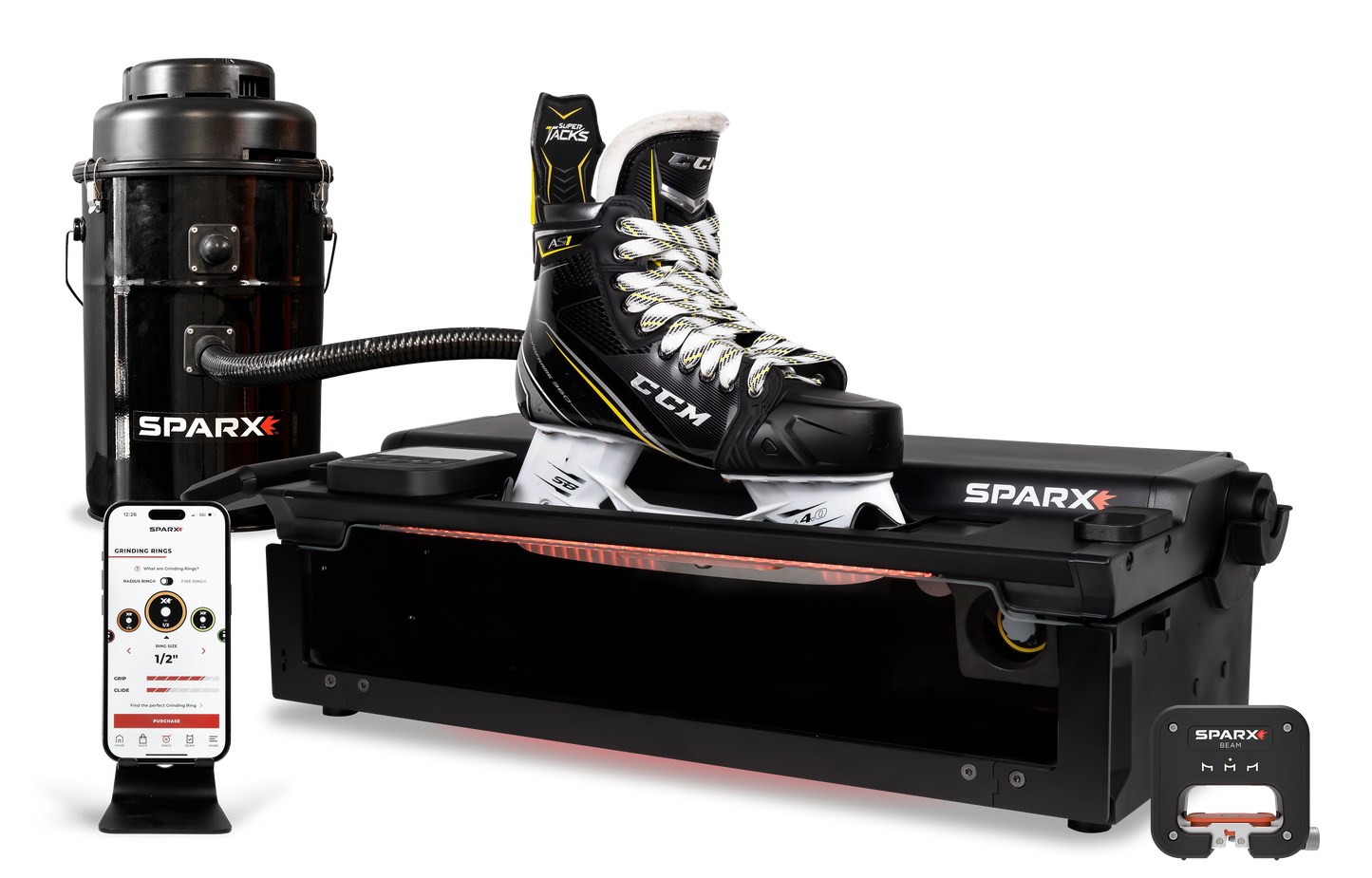 Sparx PS300 Skate Sharpener - Single
