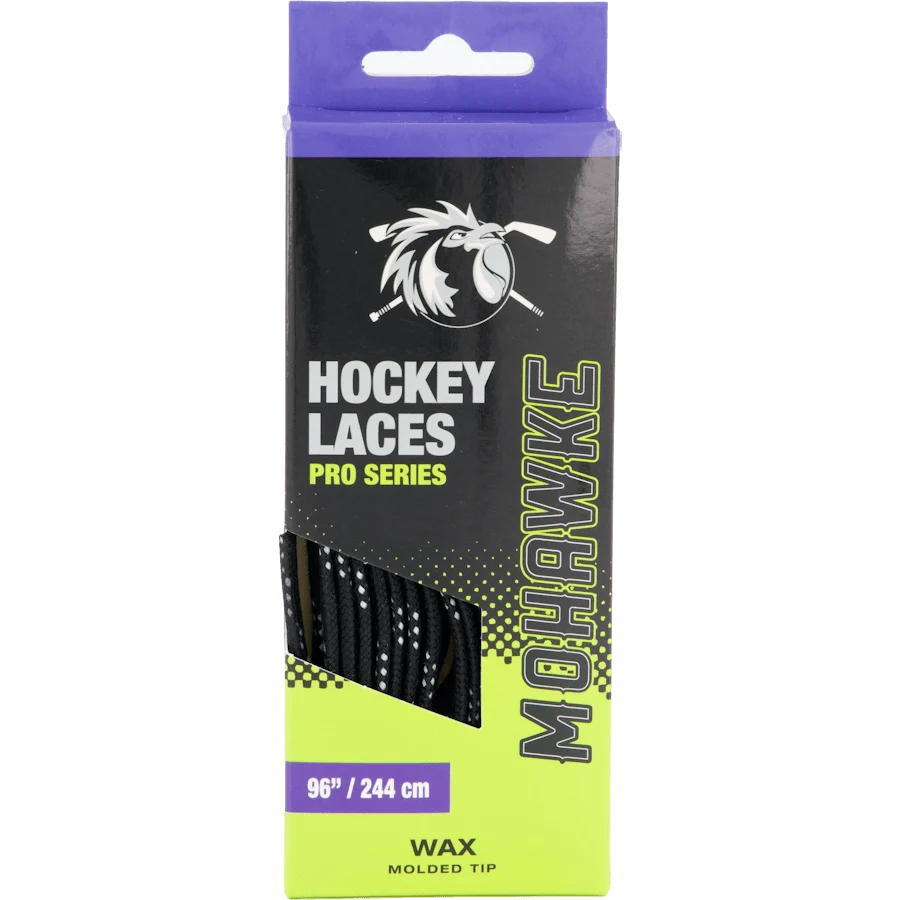 Mohawke Lace Wax Black - Waxed Skate Laces