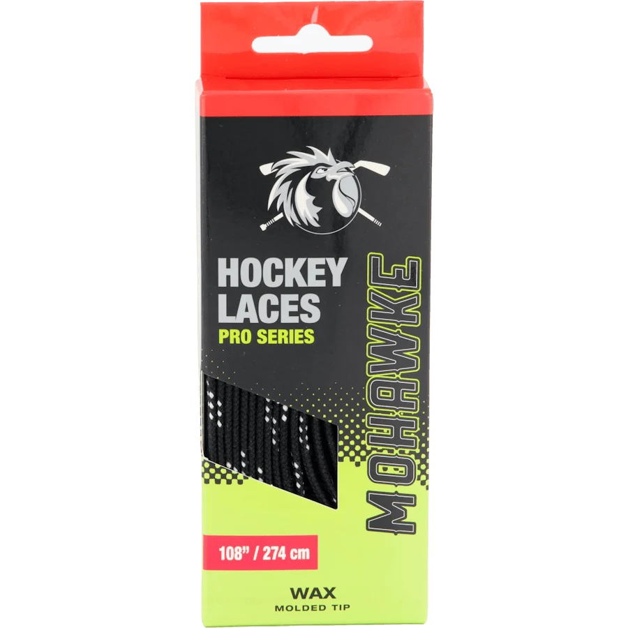 Mohawke Lace Wax Black - Waxed Skate Laces