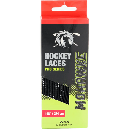 Mohawke Lace Wax Black - Waxed Skate Laces