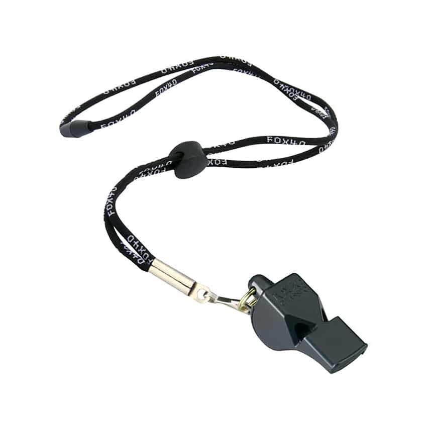 Fox 40 Hockey Whistle – With lanyard, 115 dB