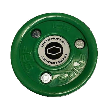 Off Ice Snipe Technique Puck – For Stick Skills & Passing Practice