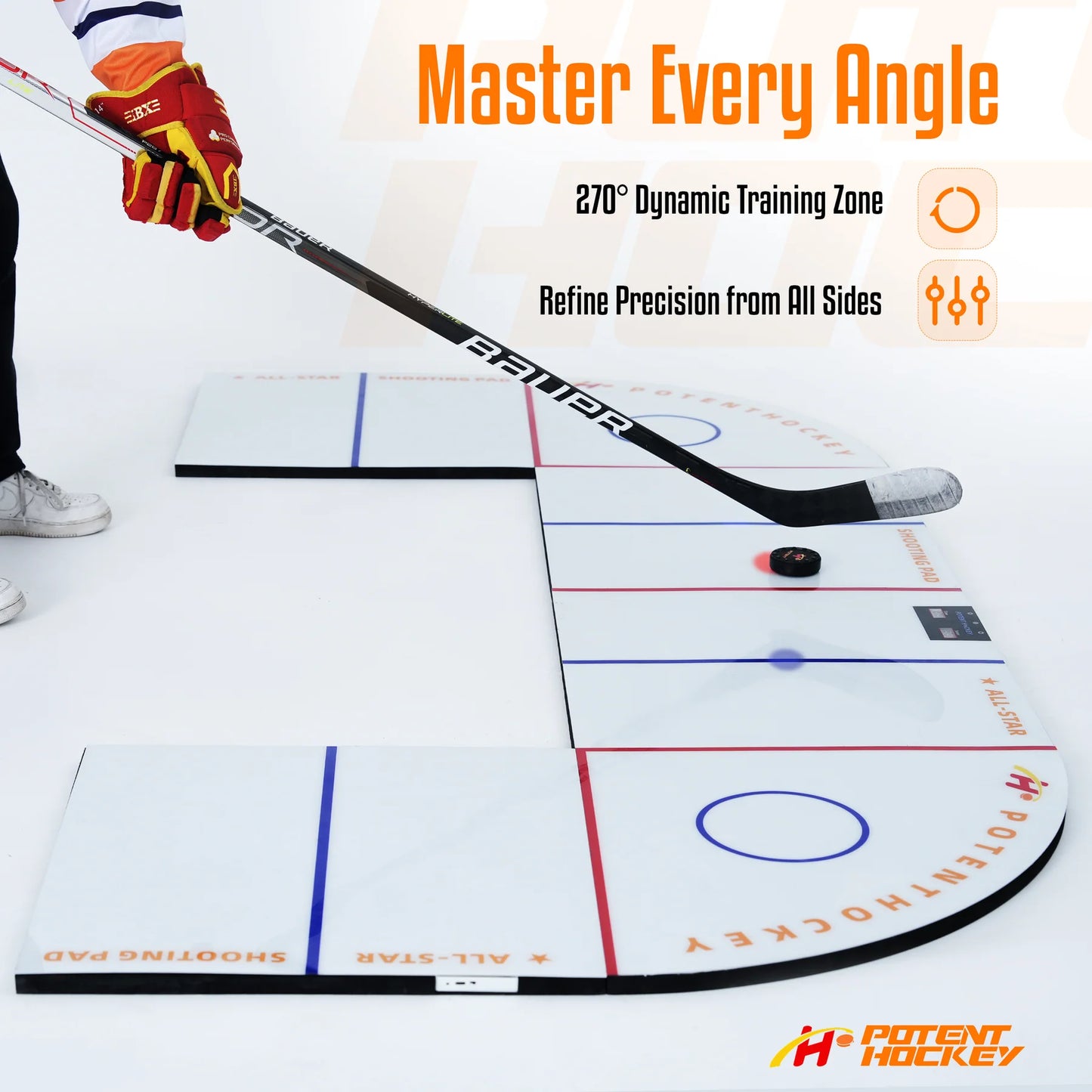 Klubbteknik Digital 270 Ultimate Dangler – Interactive Puck-Control Training