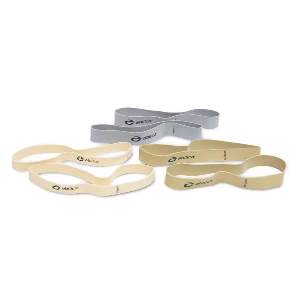 Abilica Miniband RubberBands – Natural Rubber Exercise Bands (2-pack)
