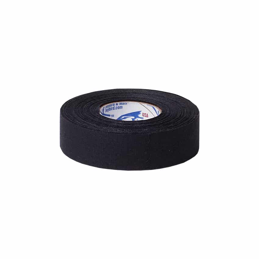 Jaybird Hockey Cloth Tape – White / Black, Narrow / Wide