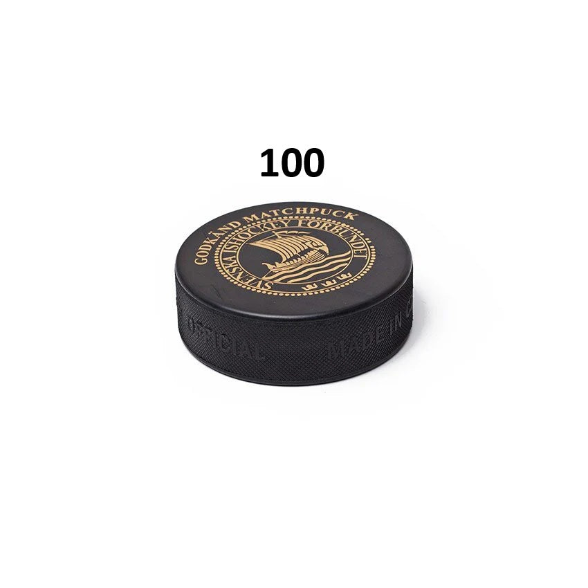 Matchpuck Hockey – Smudge-Free with Print - 100-pack