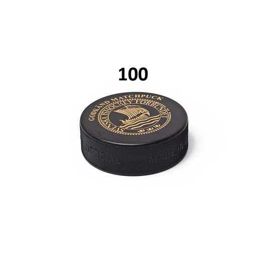Matchpuck Hockey – Smudge-Free with Print - 100-pack
