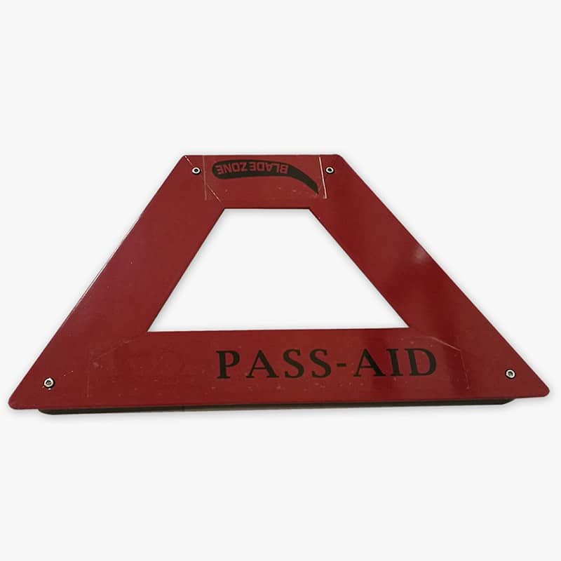 Blade Zone Passer – Heavy-Duty Steel Passing Aid for Precision Training