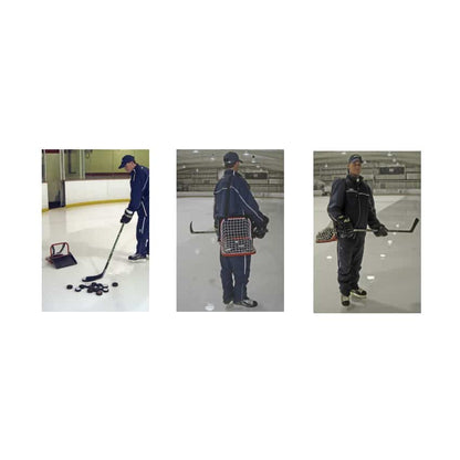 puck Catcher Hockey – Target board & puck holder with ramp