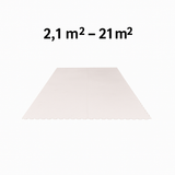 Potent Skate Tiles – Skateable, Modular Plastic Surface for Hockey Training - (2,1 - 21 m²)