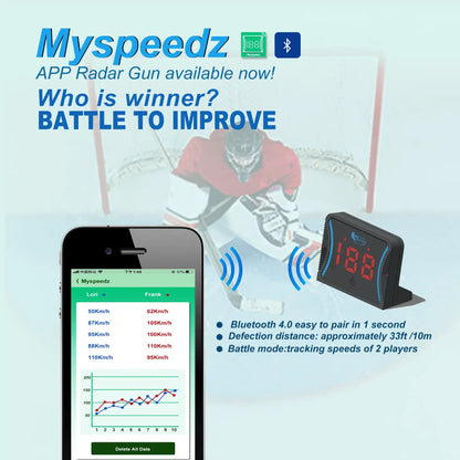 Shot meter Hockey – Measure shot speed with the app
