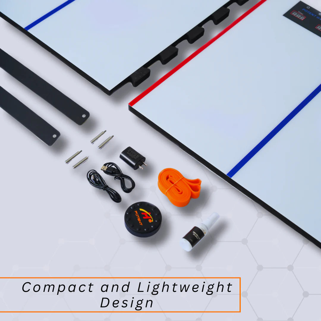 Digital Hockey Mini Shooting Pad – Interactive Training for Puck Control and Timing