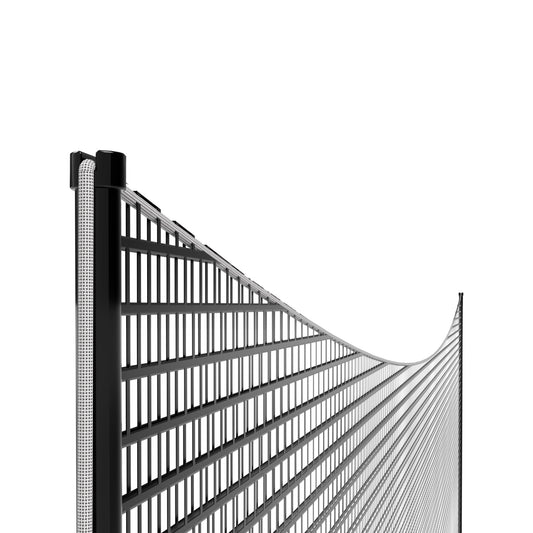 UNITE Protective Hockey Net – Complete Backstop with Frame, Posts & Net