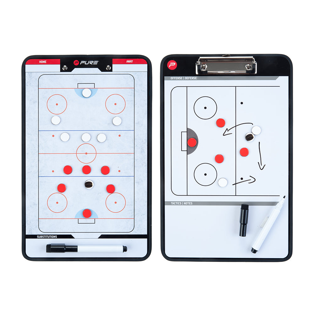 Hockey Tactics Board – Magnetic Double-Sided Whiteboard 35x22 cm