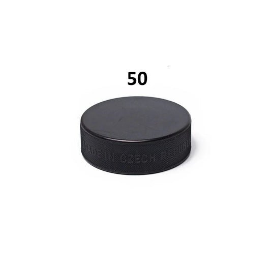 Hockey Puck Training Puck – Smudge-Free Match-Quality 50-Pack